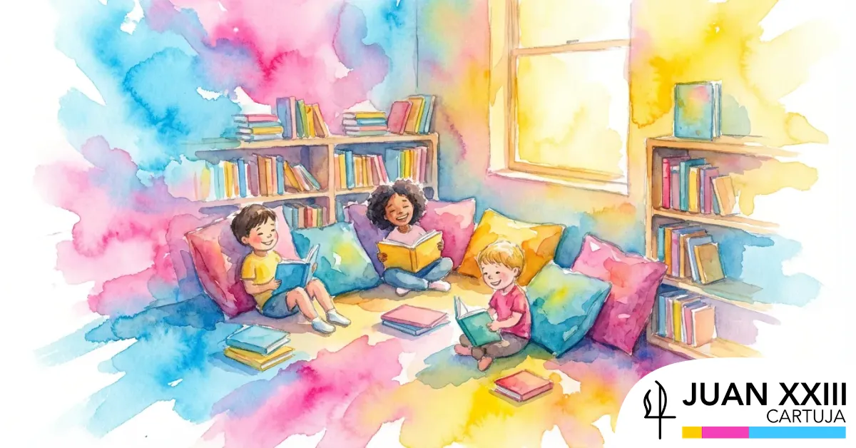 como fomentar lectura aula juan xxiii cartuja