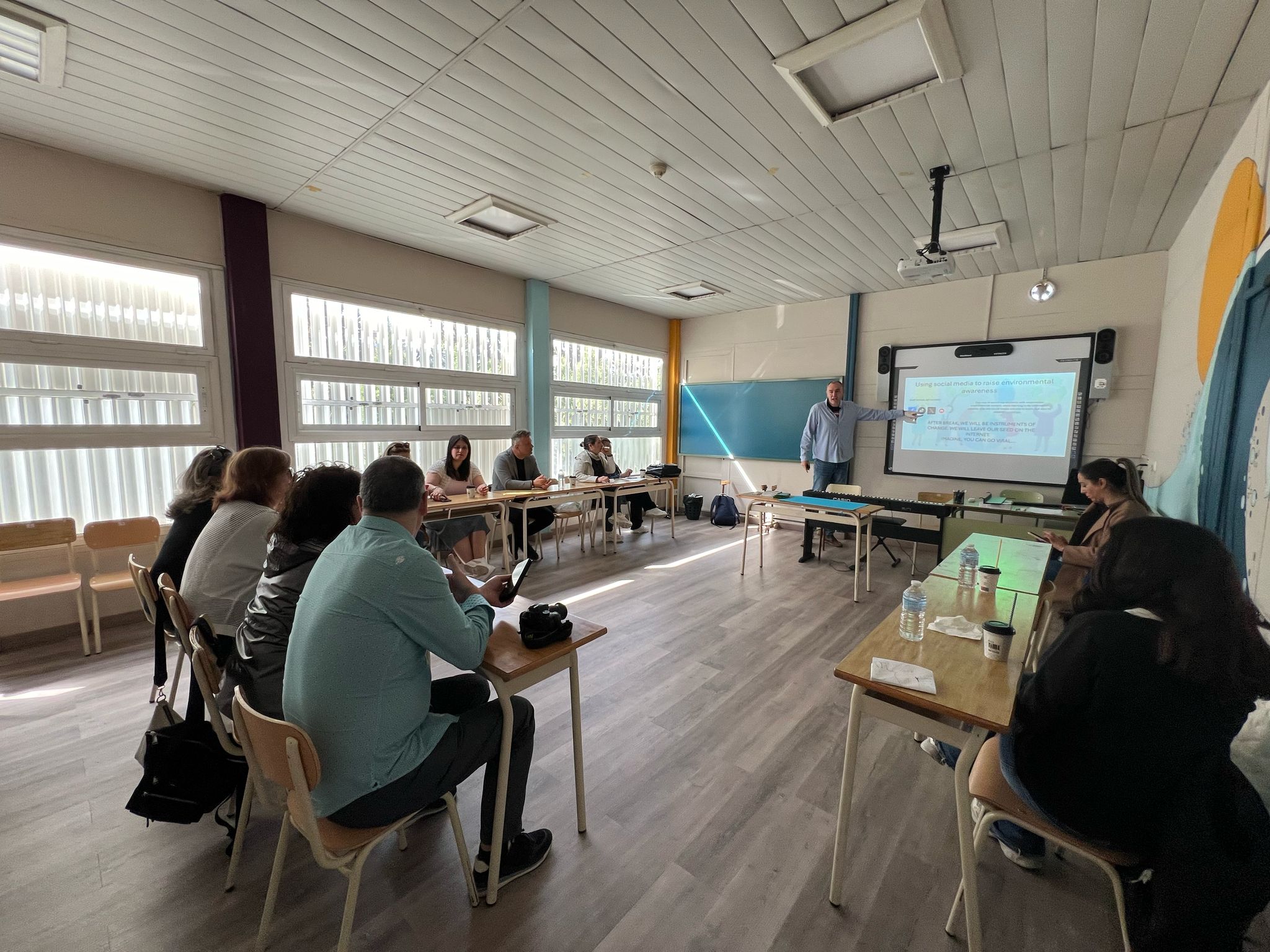 Spain Activity – Creating Digital Material, Erasmus+ Juan XXIII Cartuja