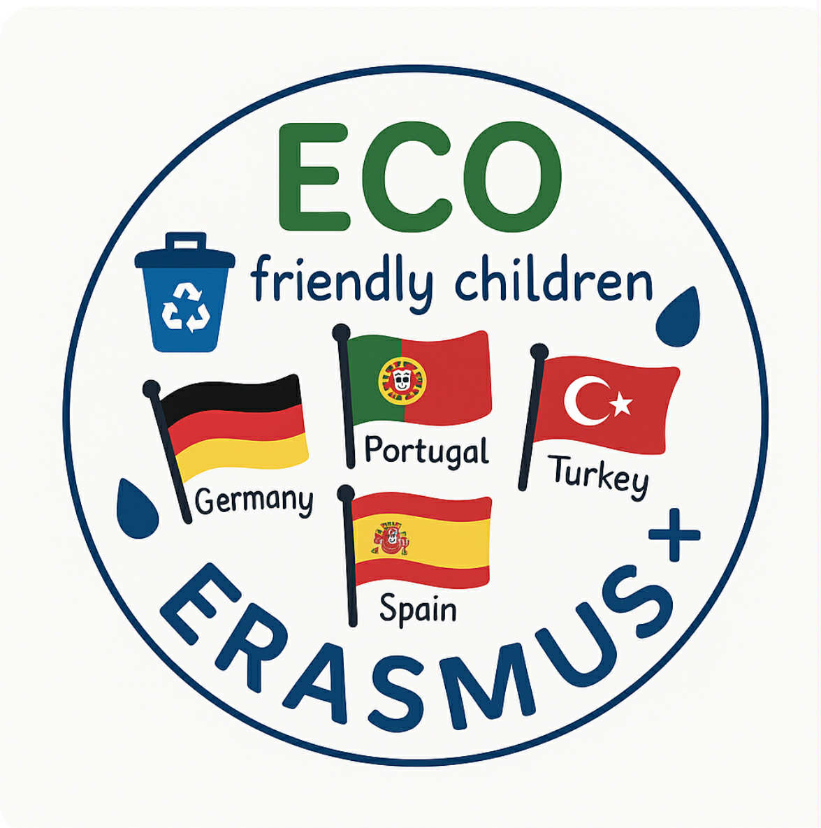 Eco-friendly Children, Erasmus+ project logo